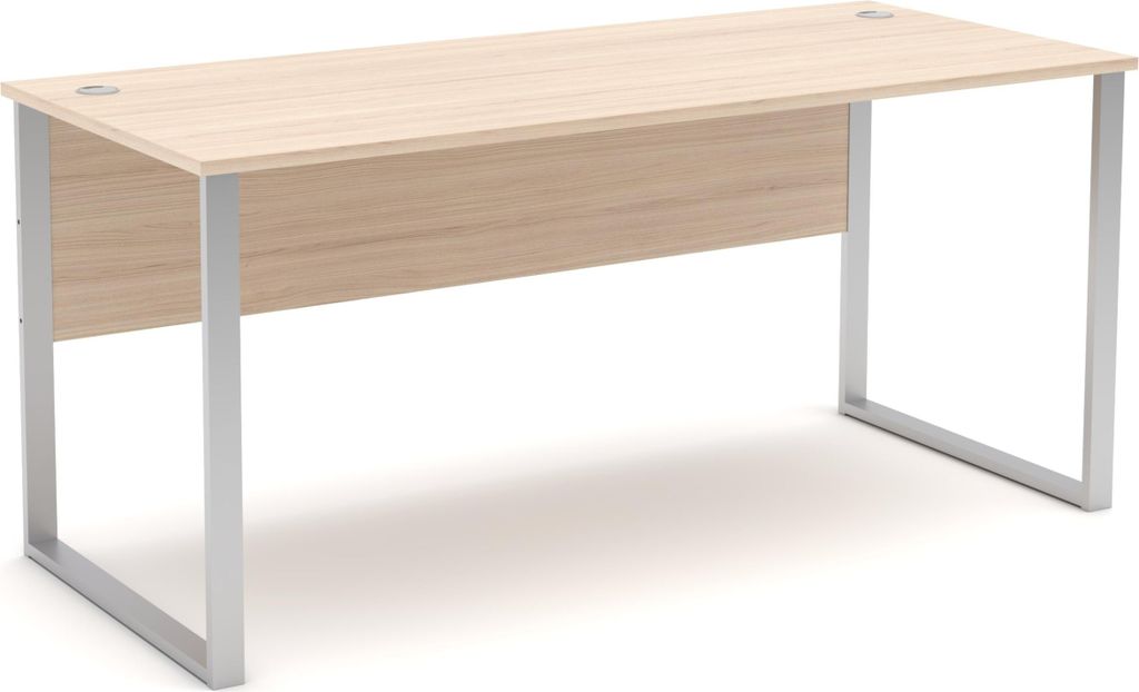 Schreibtisch >Santorin< in Riva Eiche Nachbildung, Melamin - 170x77x73cm (BxHxT)