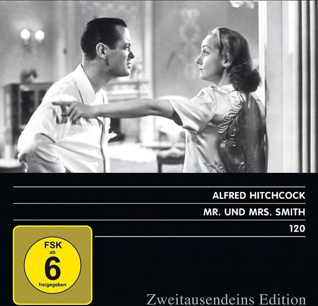 Mr. und Mrs. Smith (1941): - Zweitausendeins GmbH  - (DVD Produktbild 