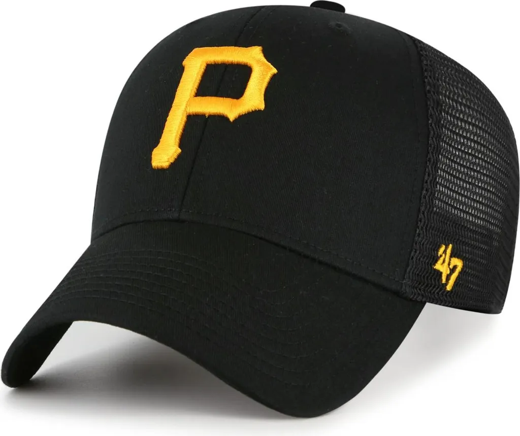 Casquette Trucker Pittsburgh Pirates - Bonnet en Mesh Noir 47 Brand