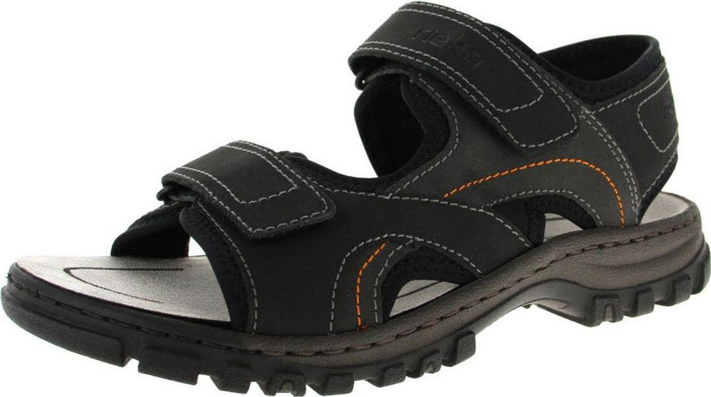 Rieker Trekkingsandalen Herren 31373730393433 Schwarz 40 EU Produktbild 