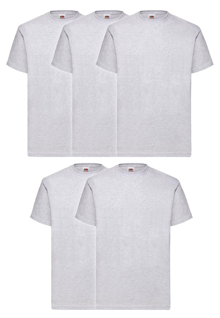 5er Pack Fruit of the Loom Valueweight T-Shirt + GRATIS Produktbild 