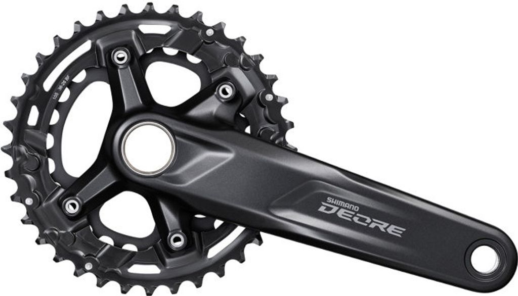 Shimano KRG DEORE FC-M4100-2 10-f., 36/26Z, 175mm, sw, 2 Immagine del prodotto 