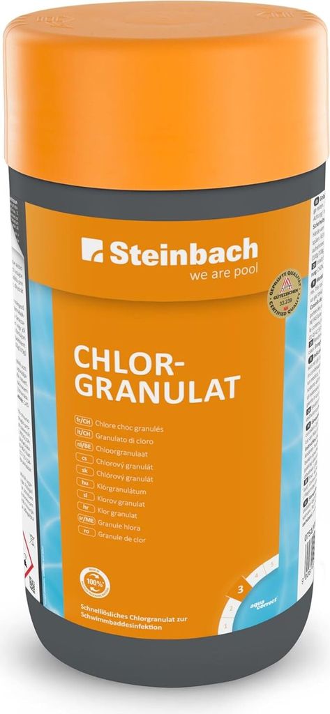 Steinbach | Chlorgranulat | effektive Wasserdesinfektion | Produktbild 