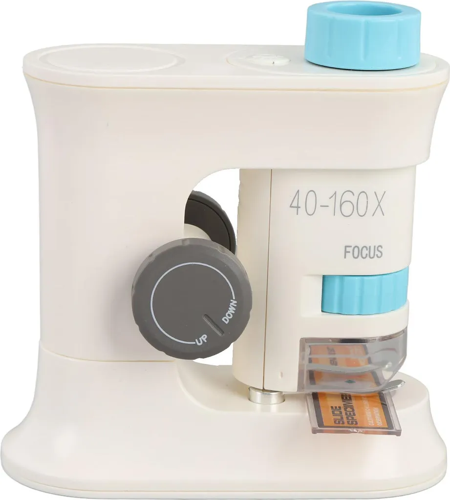 Microscope intelligent 160X à induction magnétique, éclairage bleu LED