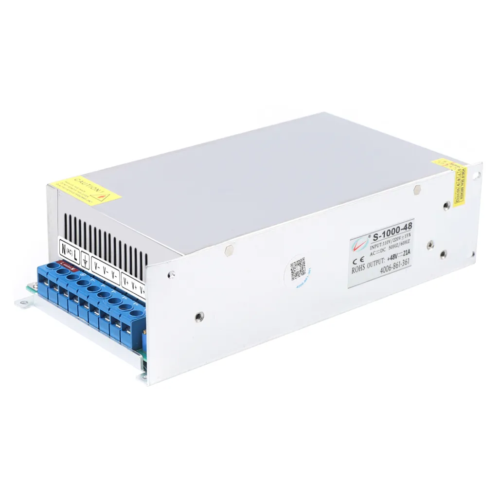 Driver LED 48V 1000W haute puissance alimentation DC ventilée