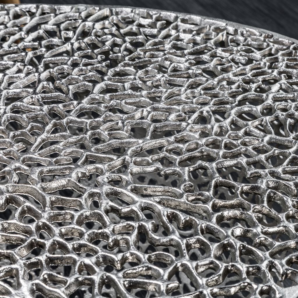 cagü: Couchtisch [NUBE] Silber aus Aluminium im Produktbild 5