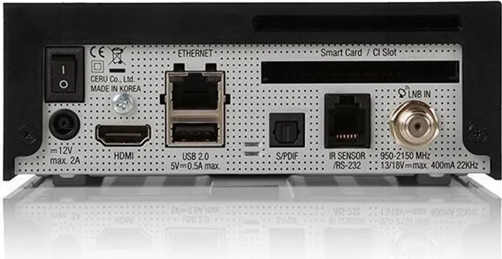 Décodeur Satellite AB PULSe 4K MINI SE Linux Enigma2 avec Tuner S2X - 9