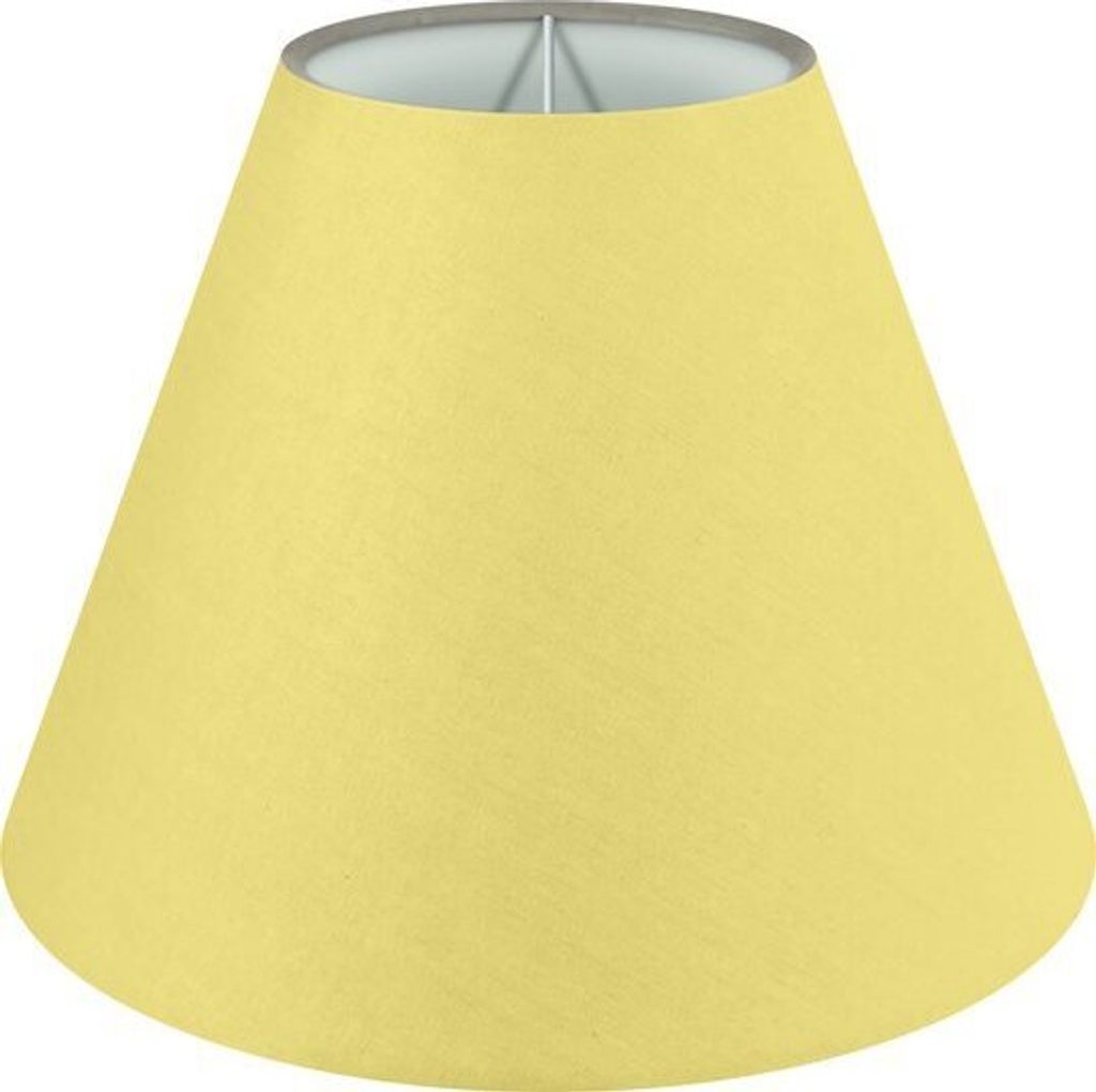 Wogati® Premium Lampenschirm E14/E27 Baumwolle | Gelb / Produktbild 