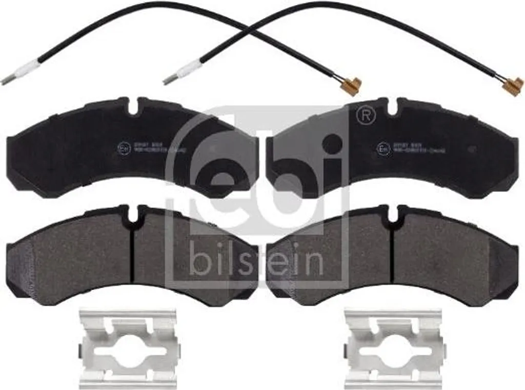 Plaquettes de frein haute durabilité FEBI 116255 compatible OE 001906401
