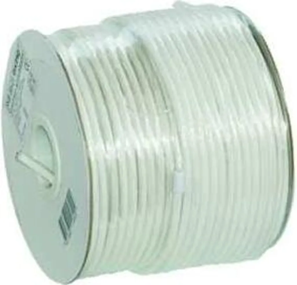 Câble coaxial 100m pour installation antenne râteau et satellite