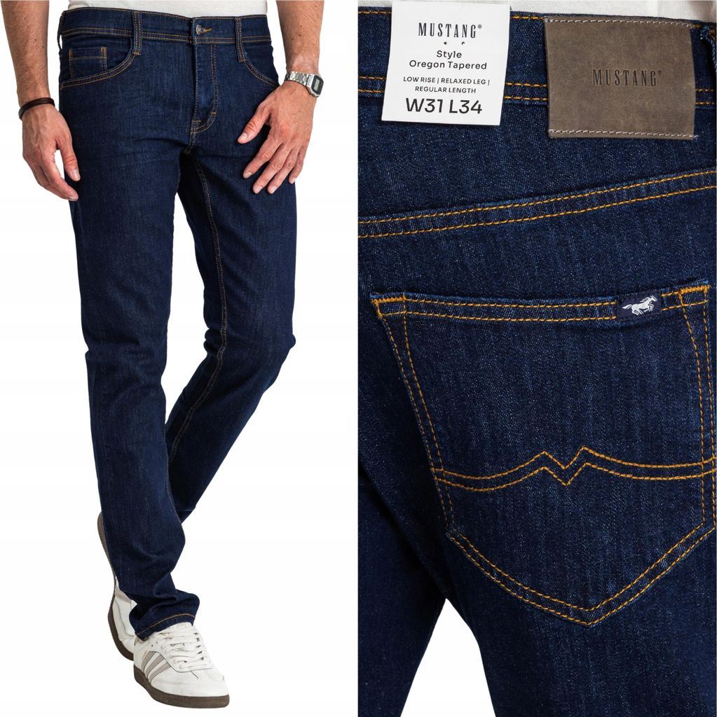 MUSTANG | Oregon Tapered | Herrenjeans Slim Fit | W30 L30