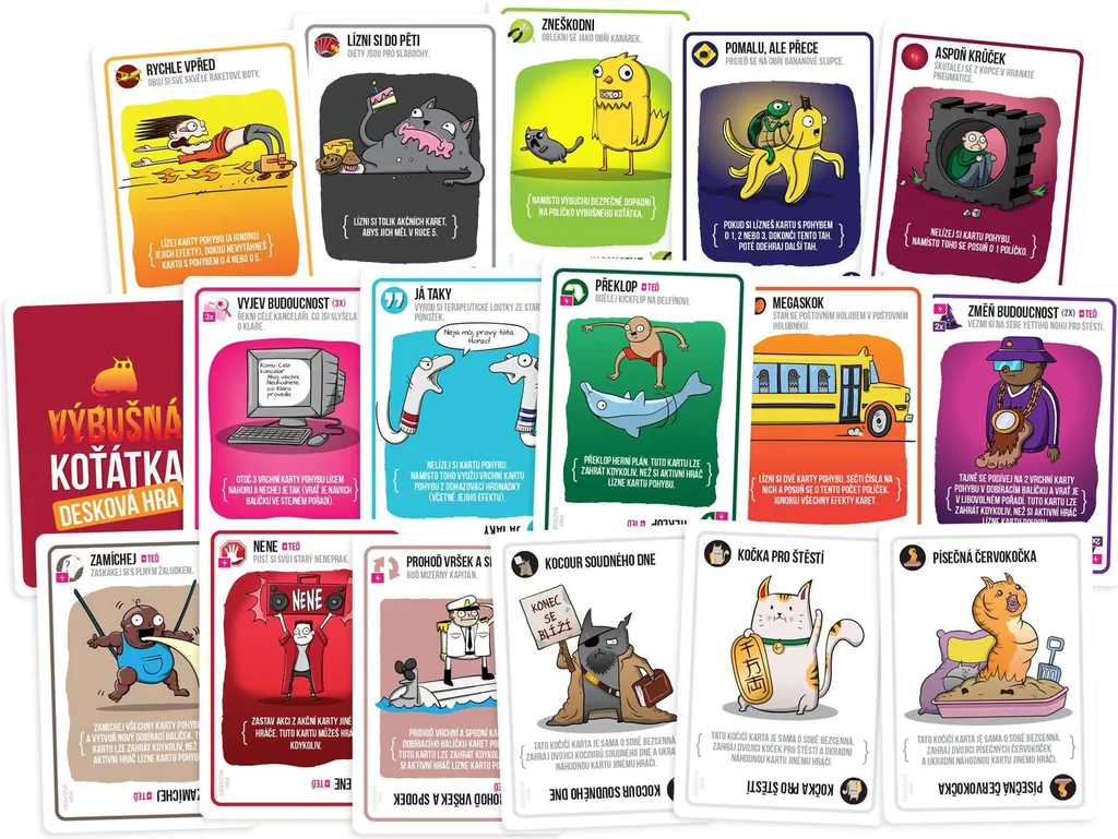Jeu de Cartes Exploding Kittens Ambiance et Stratégie Edition Classique - 4