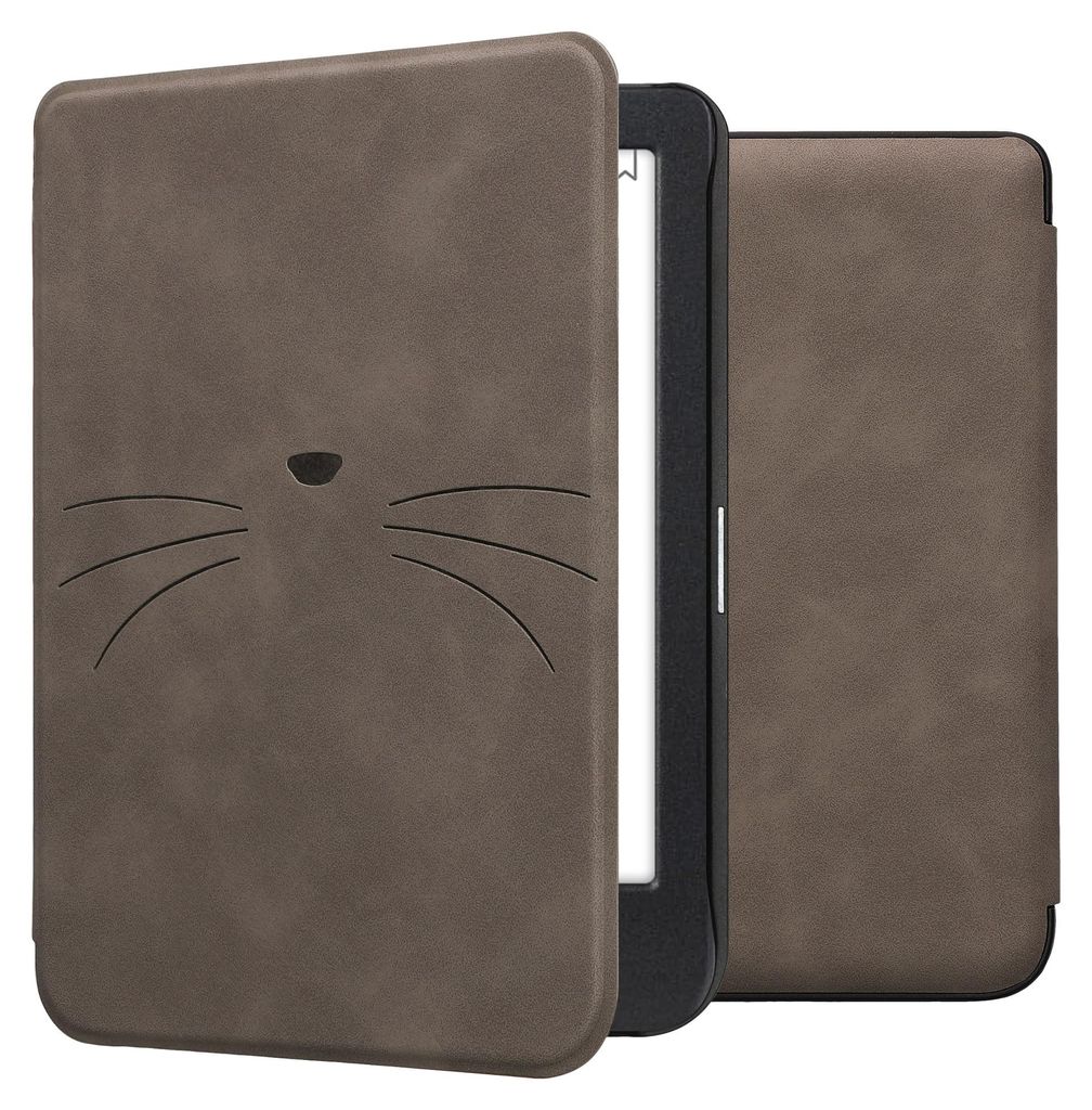 kwmobile Schutzhülle für Kobo Clara BW / Clara Colour / Tolino Shine (5) / Shine Color Hülle - eReader Case aus Kunstleder mit Auto Sleep Funkti...