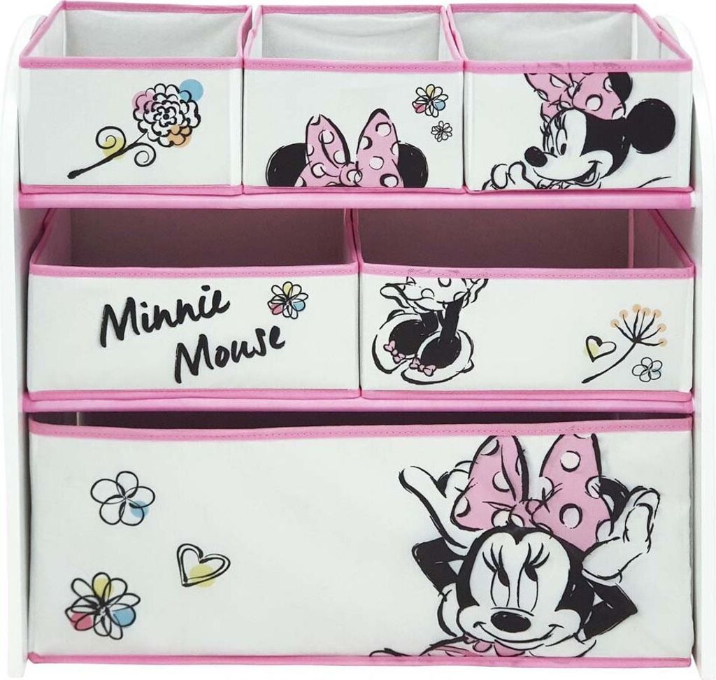 Disney Classic 6 Schublade Minnie Veranstalter Kleiderbügel Produktbild 