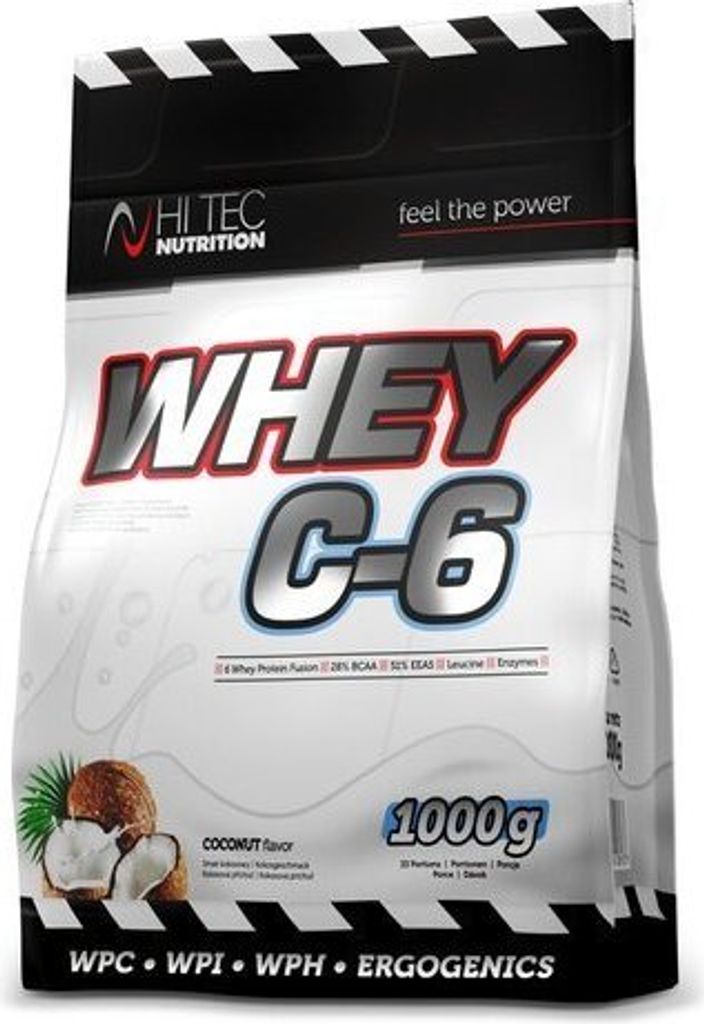 HI TEC Nutrition Whey C-6  - 1000g        Kokosnuss Produktbild 