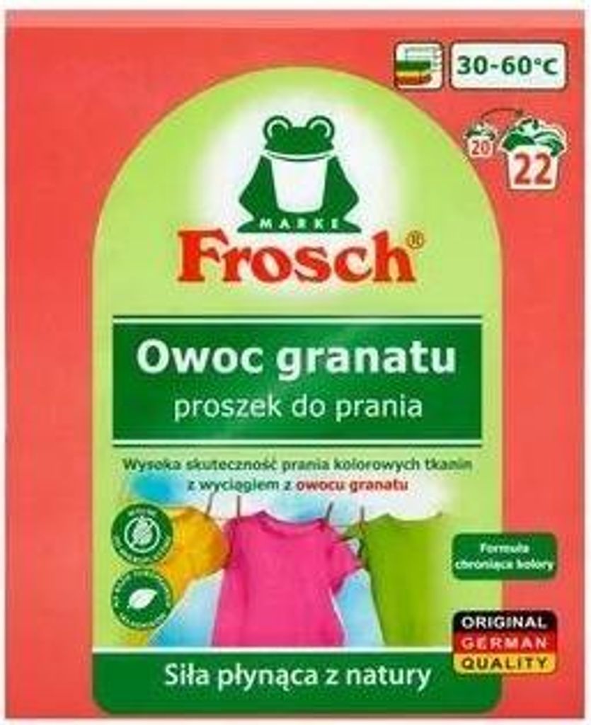 Frosch® 2811535 Frosch® GRANATAPFEL Waschmittel 1,45 kg Obrázok produktu 