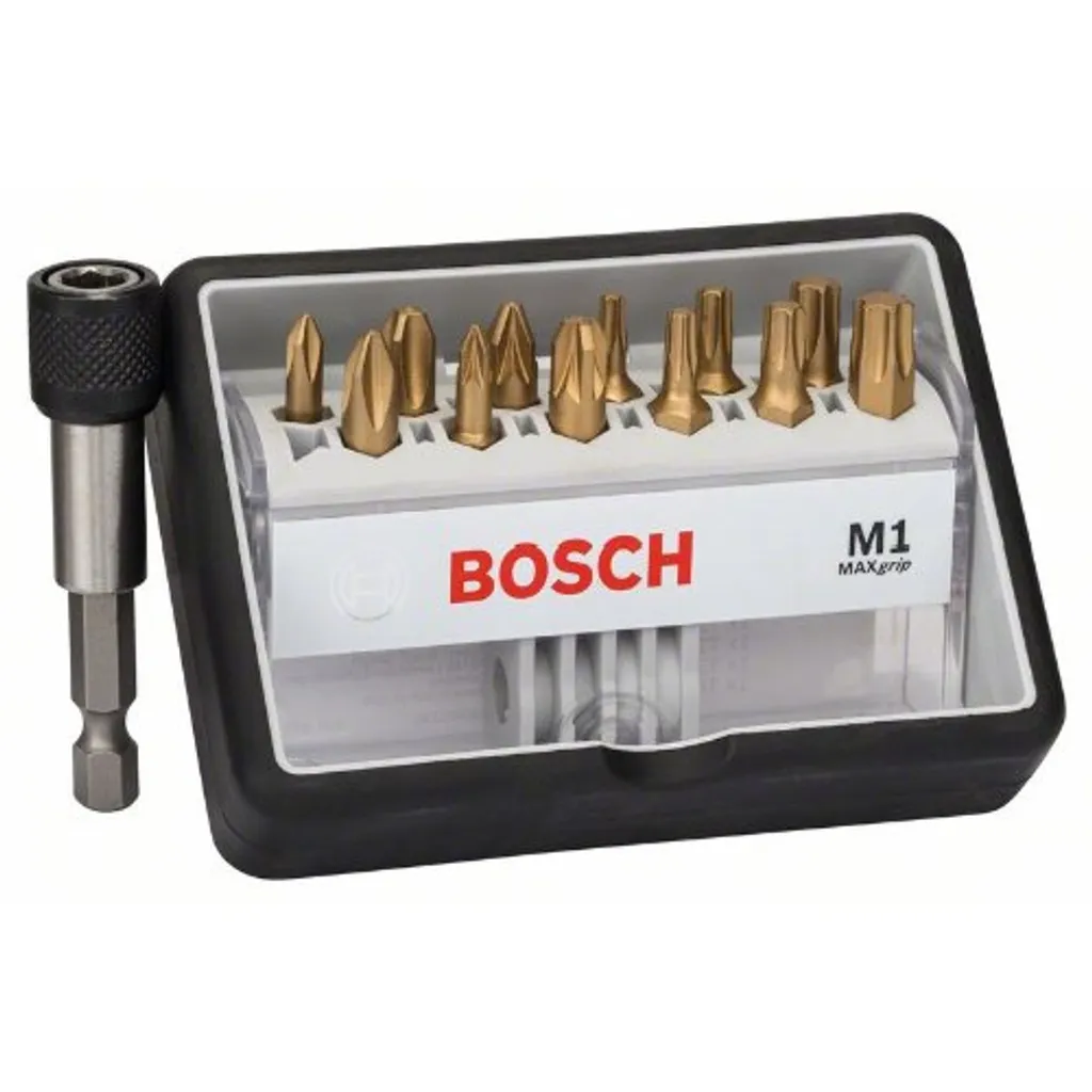 Set Bosch 2607002577 Max Grip | Punte Avvitatore Alta Coppia