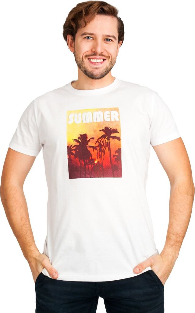Herren SUMMER Baumwoll-T-Shirt M YOCLUB