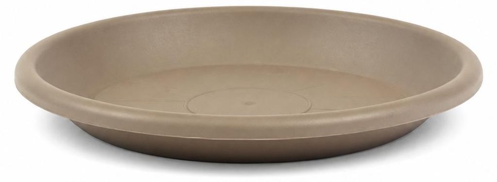 Pflanztopfuntersetzer Mira Taupe Ø 49cm - Frostsicher & Produktbild  KI-generiertes Bild