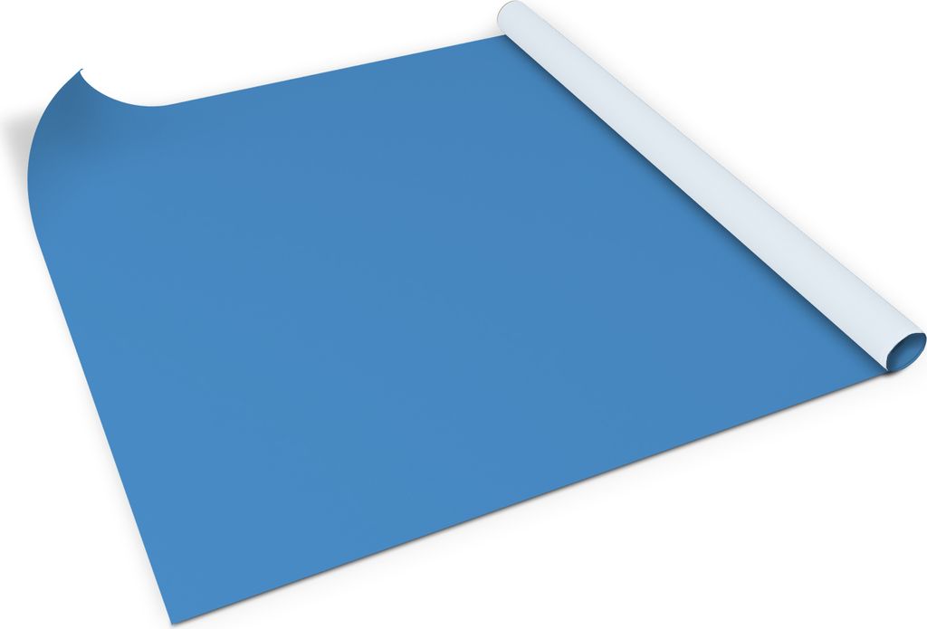 Blau– Möbelfolie selbstklebend – PVC Klebefolie für Möbel – Küche – Schränke – Möbelrenovierungsfolie – Möbeldekorfolie – 100x...