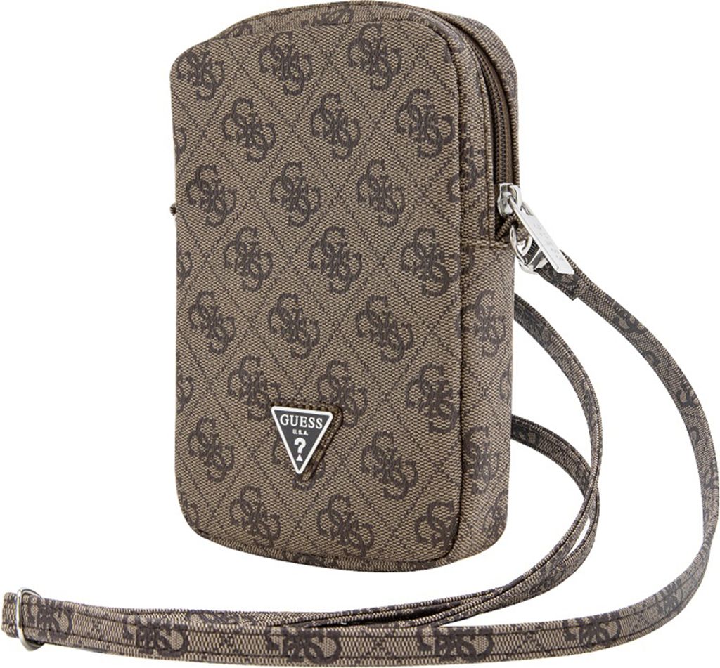 Guess Polyurethan4G Triangle Logo Wallet Phone Bag Zipper Produktbild 