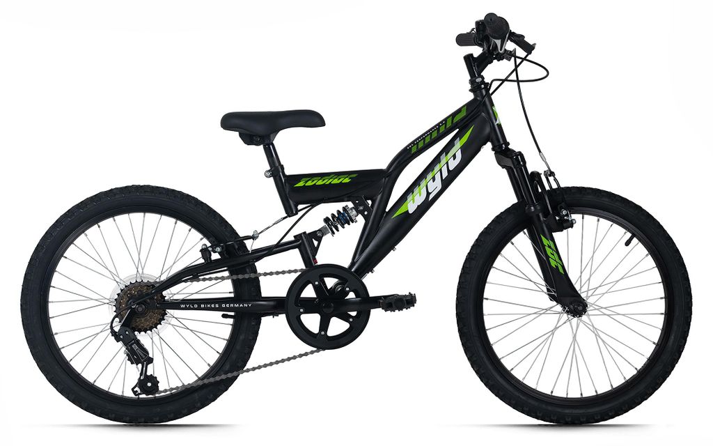 WYLD Kinder-Mountainbike Fully 20'' Zodiac 6 Gänge RH 31 cm WYLD 312K, 313K, 310K, 311K