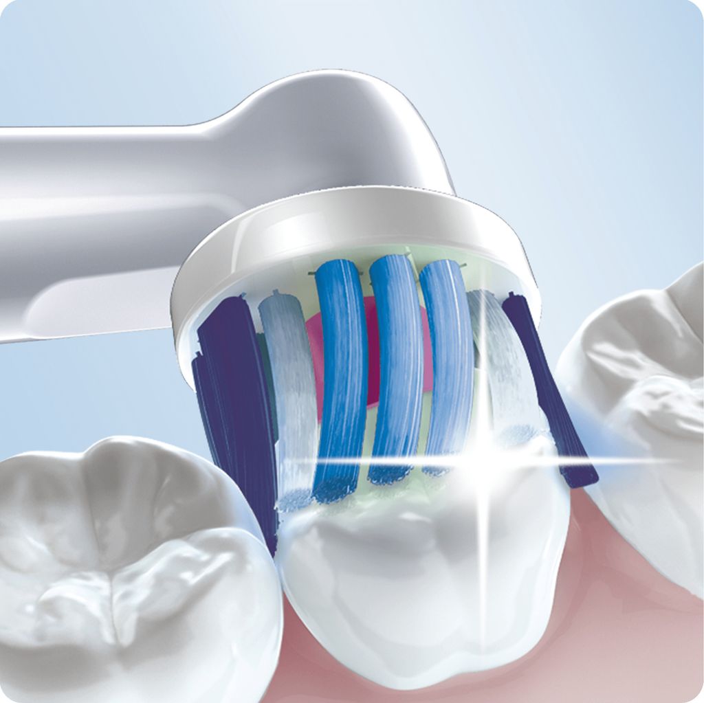 Oral-B Elektrische Zahnbürste PRO 700 weiß/blau Produktbild 12