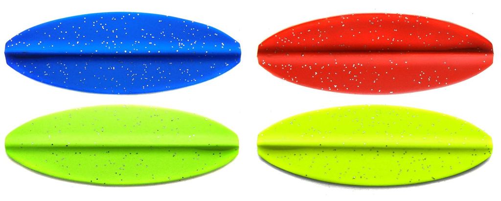 4 Paladin Durchlaufblinker 3,5g - Forellenköder Set