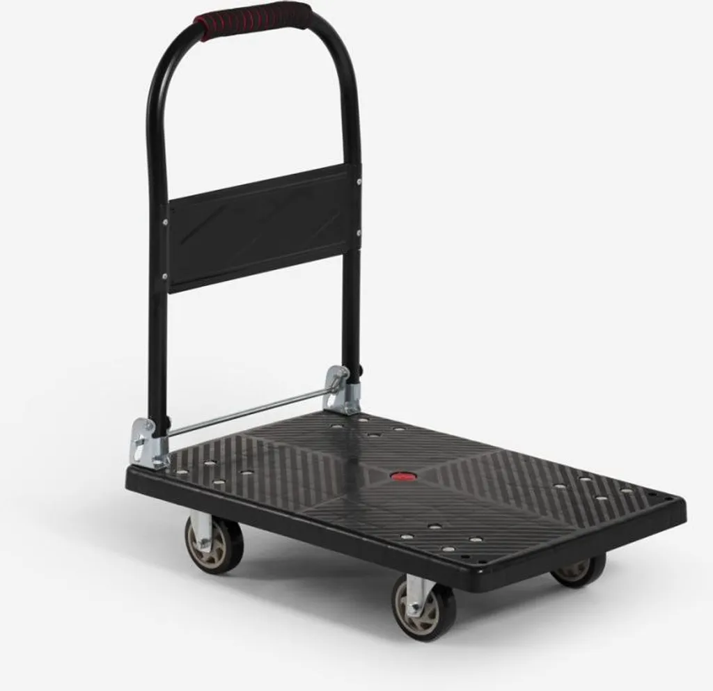 Chariot de transport pour plaques de plâtre pliable 200kg à 4 roues