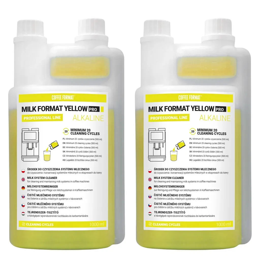 Nettoyant lait Coffee Format 2 x 1 l : fini les conduits bouchés !