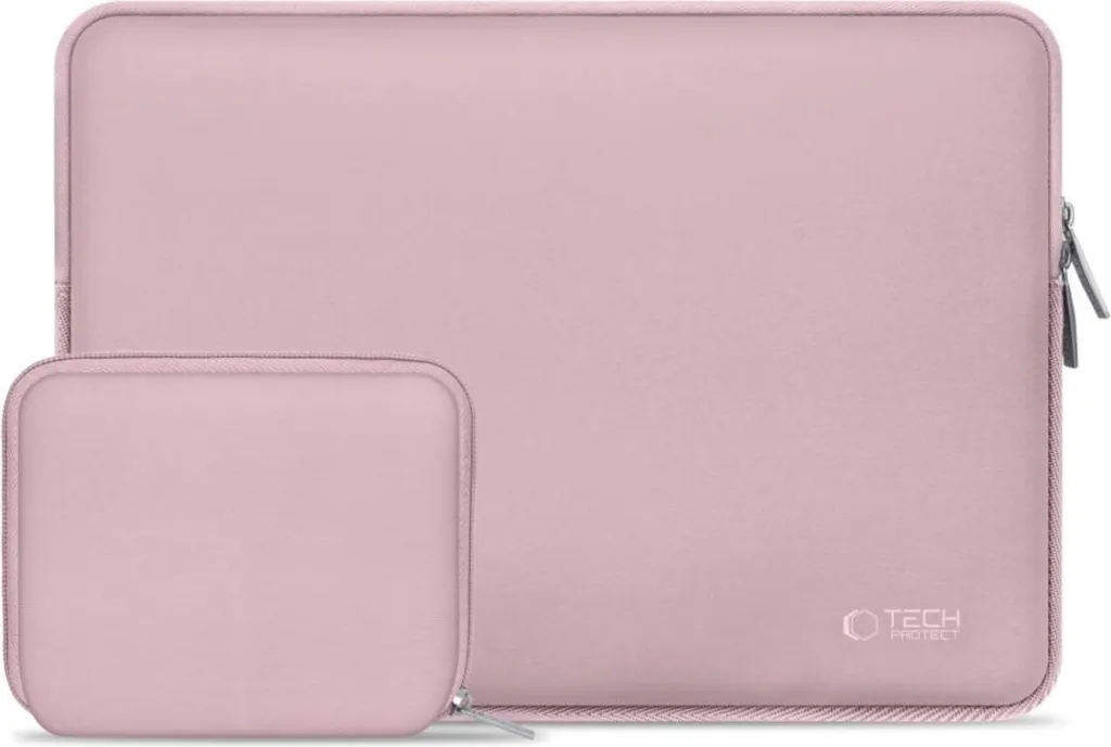 Custodia Laptop 16" Tech-Protect Neoslim Rosa per Nomadi Digitali