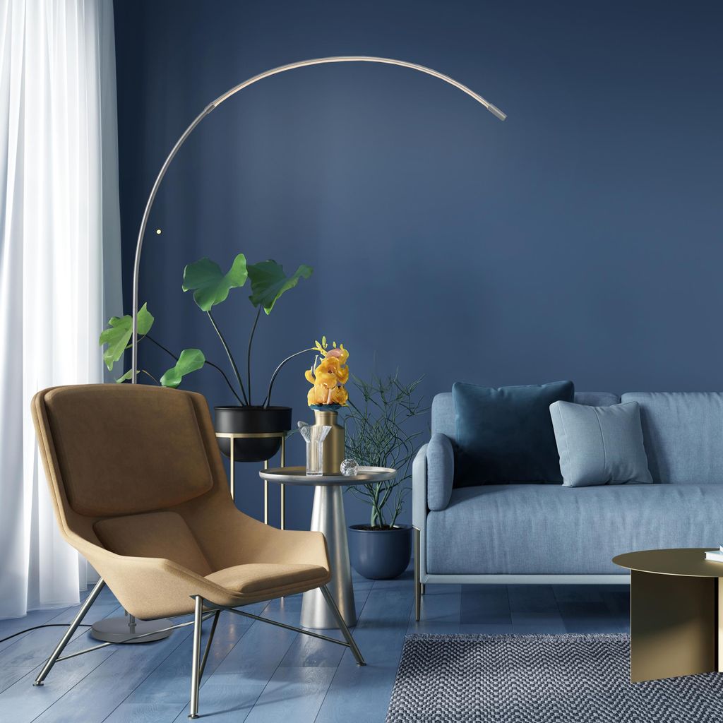 LED Bogenlampe, 170 cm, 1300 lm, 3000-6500 K, dimmbar, CCT, Produktbild 