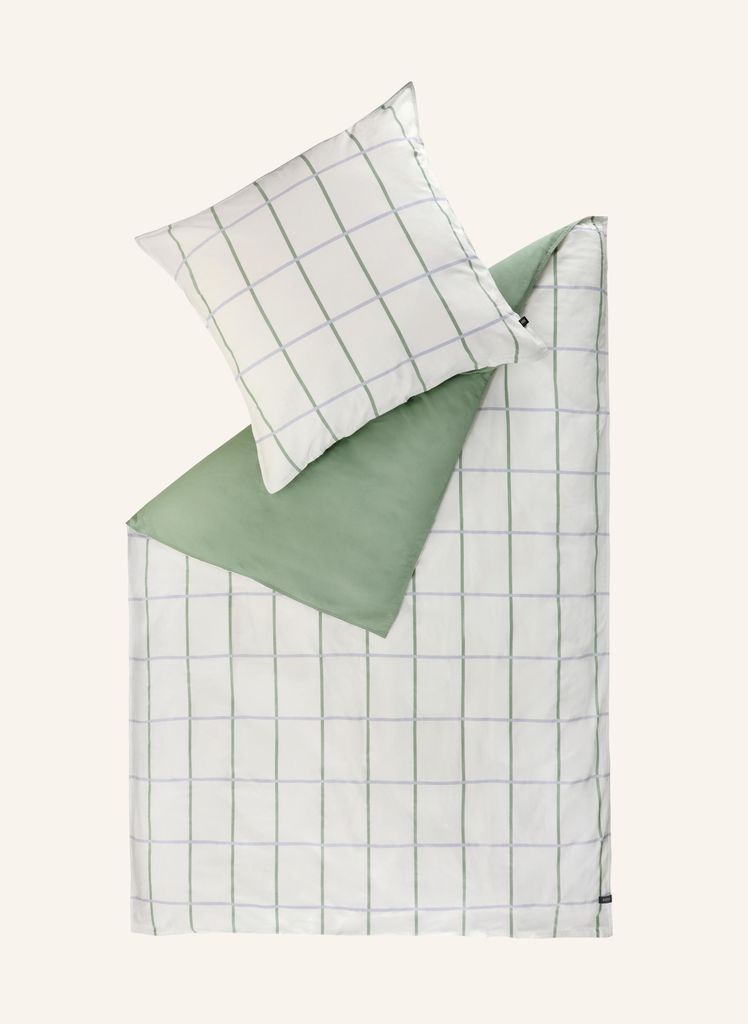 SCHÖNER WOHNEN Bettwäsche Perform-B Farbe grün Größe 135x200+80x80