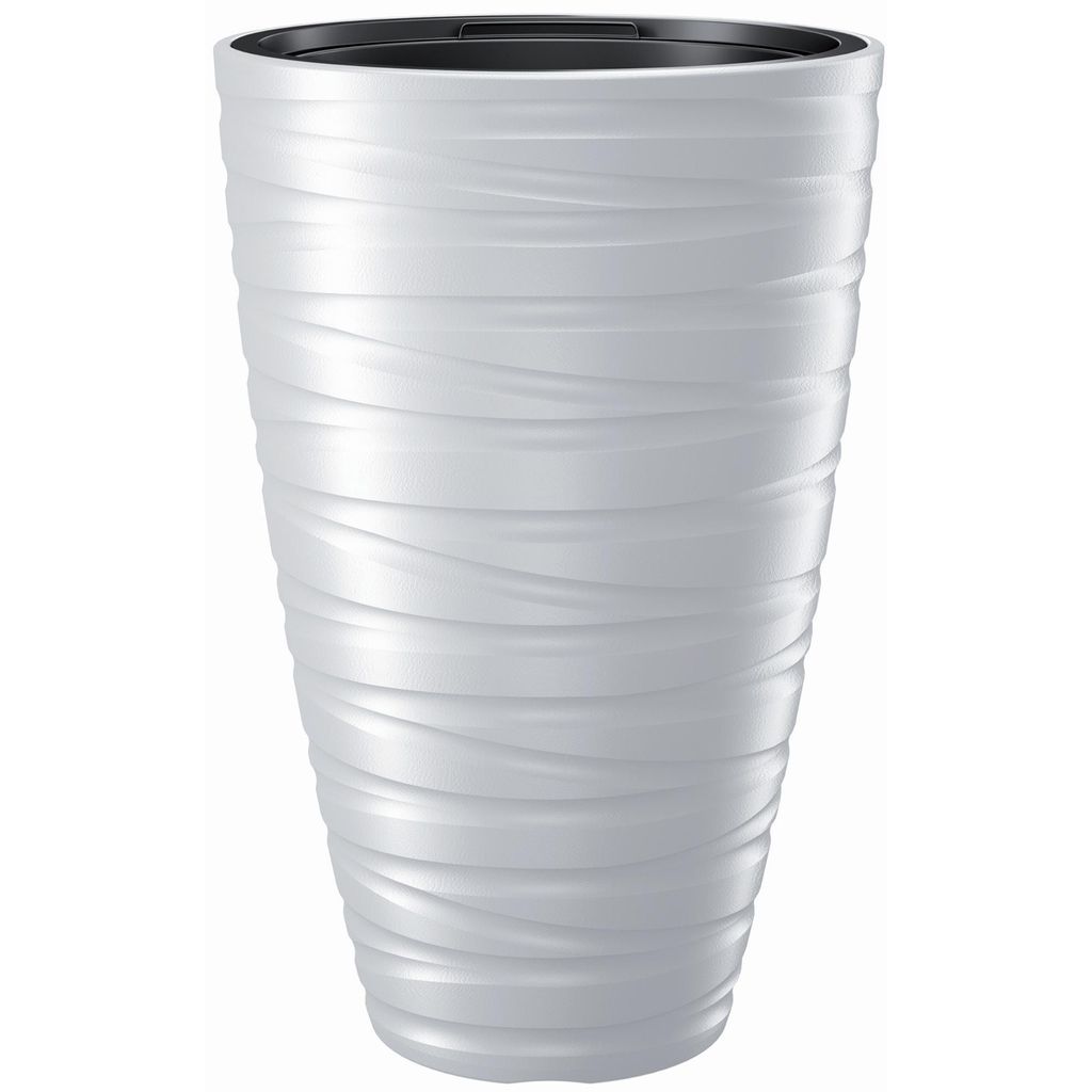 Blumensäule MAZE Kunststoff Ø 37,5 cm H 57,9 cm weiß inkl. Produktbild 