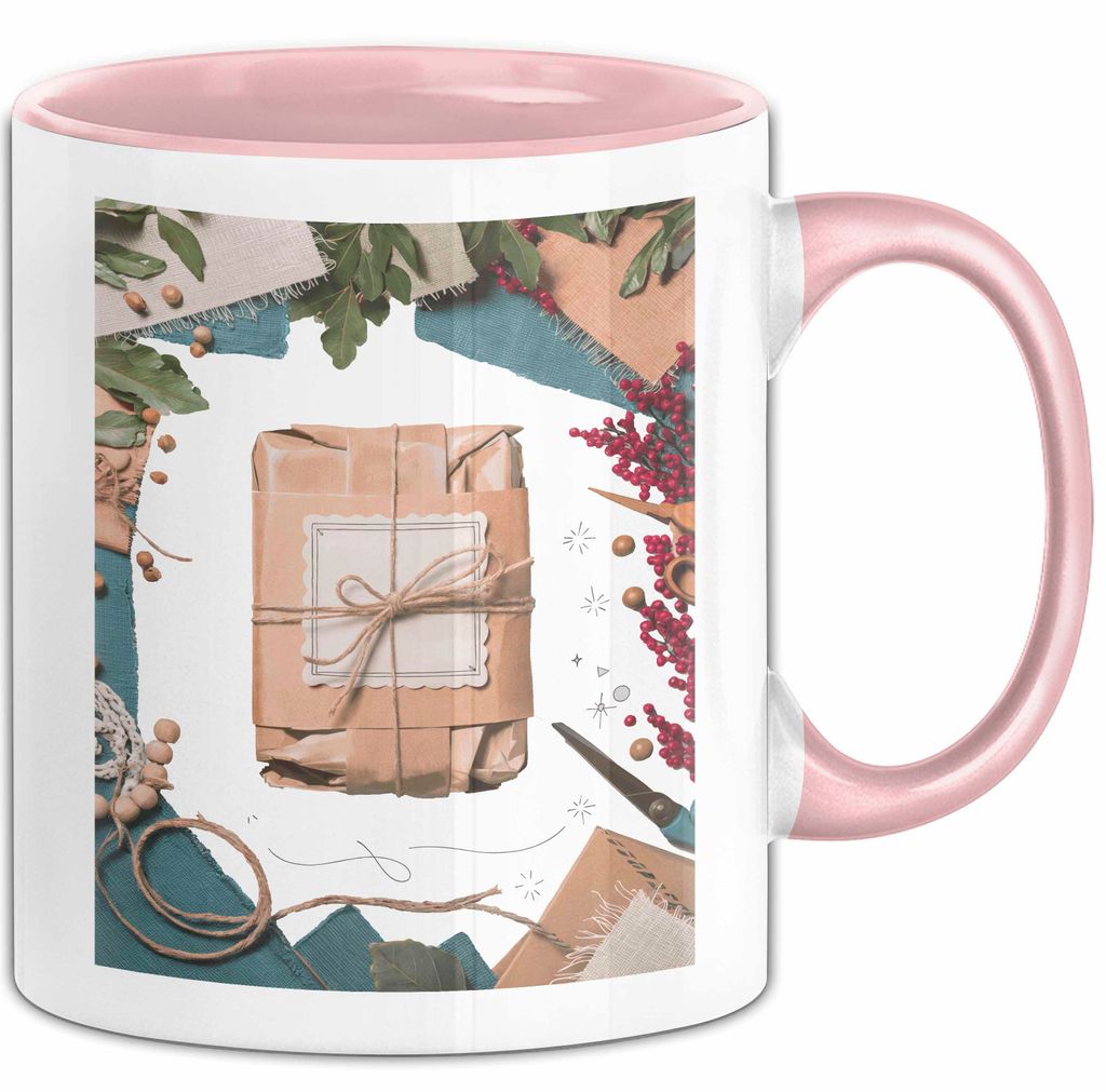 Bastler Tasse Geschenk Lustige Geschenkidee Spruch Für Handmade Verkäufer (Rosa)