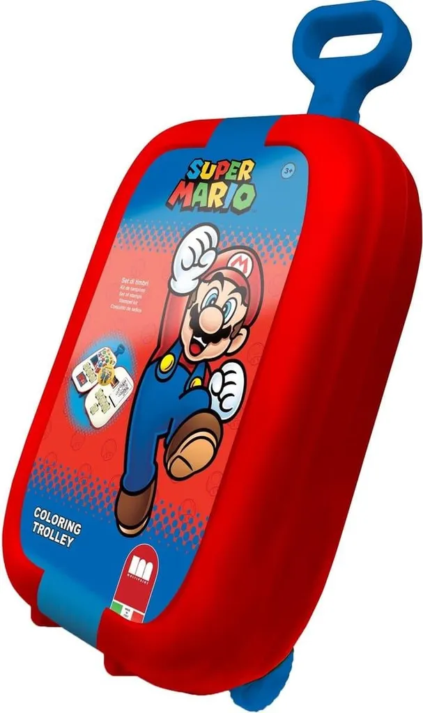 Kit créatif Super Mario Multiprint - 63 accessoires de dessin nomades