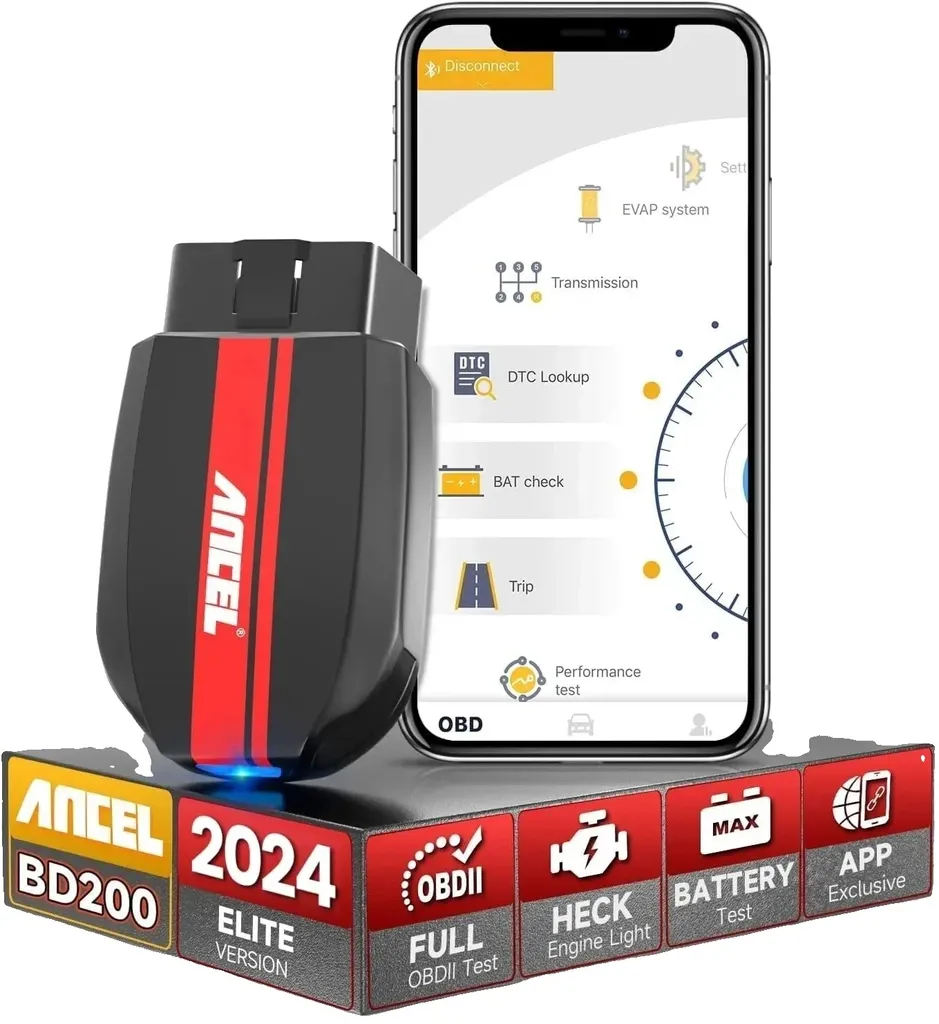 Outil de diagnostic pour voiture et testeur de batterie ANCEL BD200 OBD