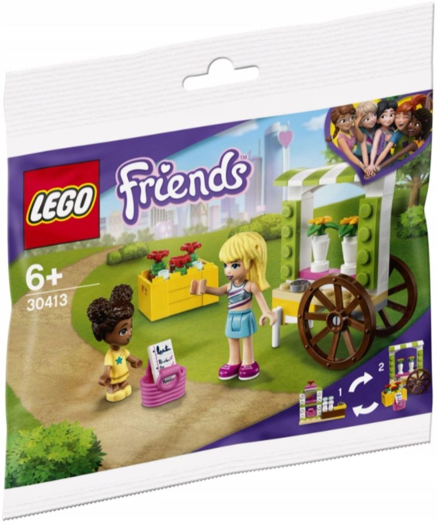LEGO® Friends 30413 Chariot à fleurs Image du produit 