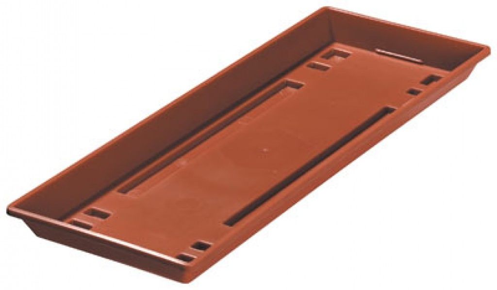 Geli Soucoupe pour caisse de balcon STANDARD Terracotta 40 Image du produit 