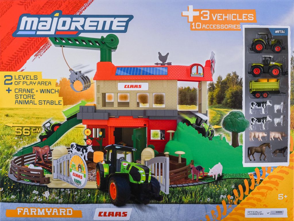 Majorette 95030070 Duża farma CLAAS Obrázek produktu 