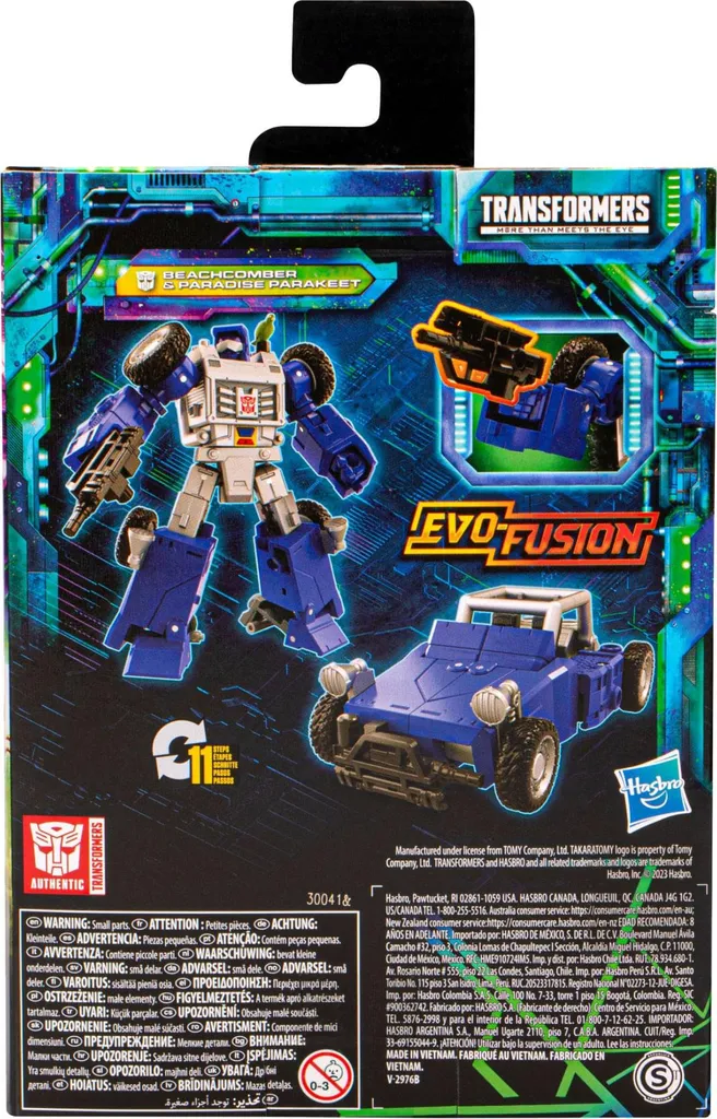 Figurine Transformers Beachcomber Buggy à Conversion 11 Étapes - 11
