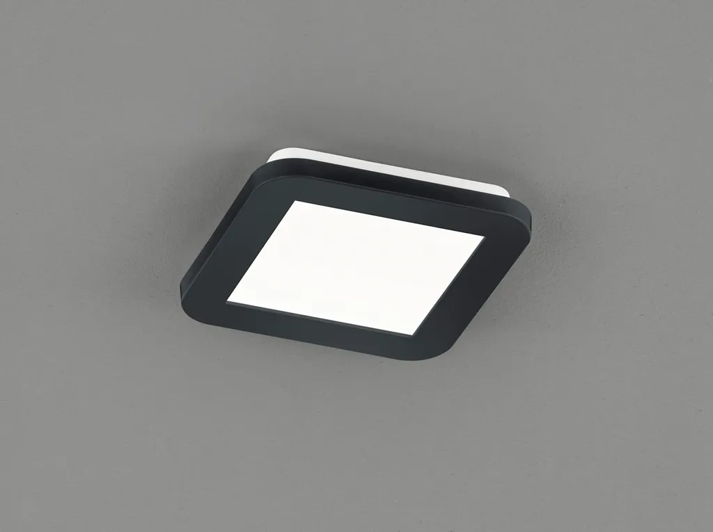 Illuminazione Bagno Chic CAMILLUS Nero Opaco | Plafoniera LED 3000K