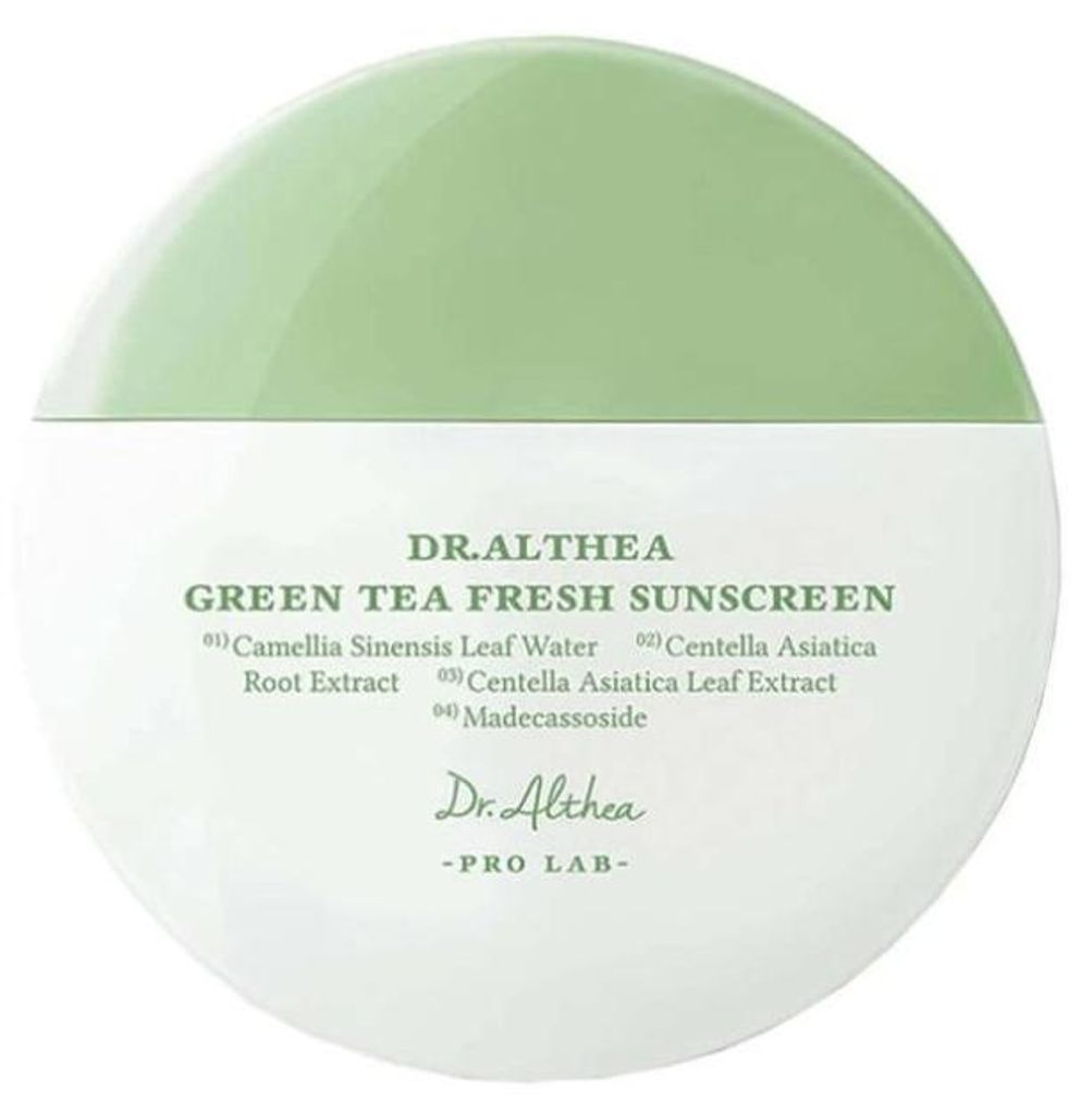 Sonnenschutz fü r das Gesicht SPF 50 Green Tea Fresh Sunscreen 45 ml