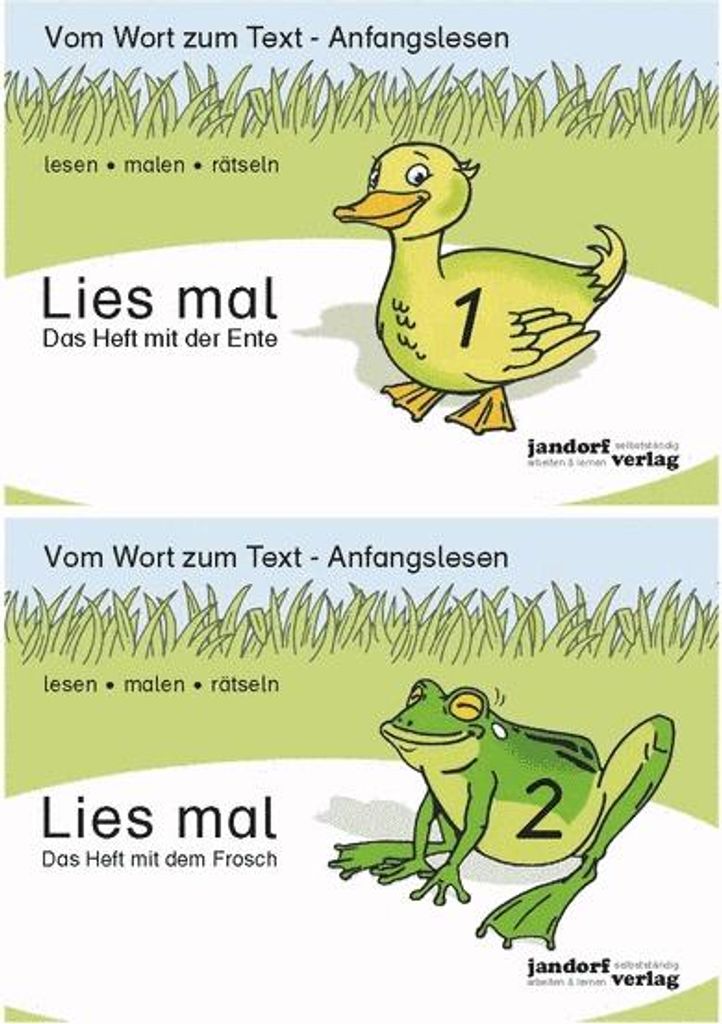 Debbrecht, J: Lies mal - Hefte 1 und 2 (Paket) Immagine del prodotto 