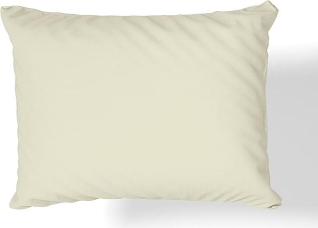 Baumwollsatin-Kissenbezug 50x60 Creme