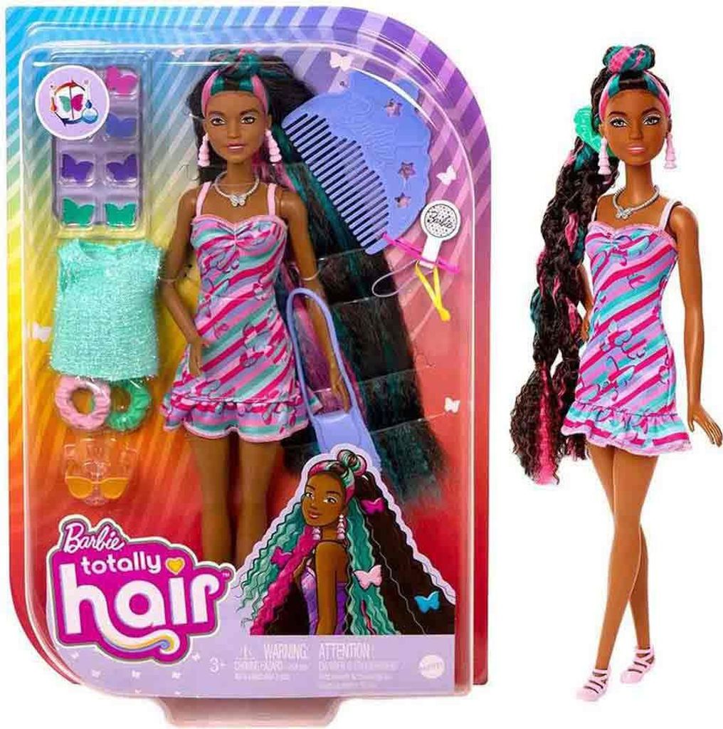 Barbie Totally Hair HCM91, Modelka, Žena, 3 rok / roky, Obrázok produktu 