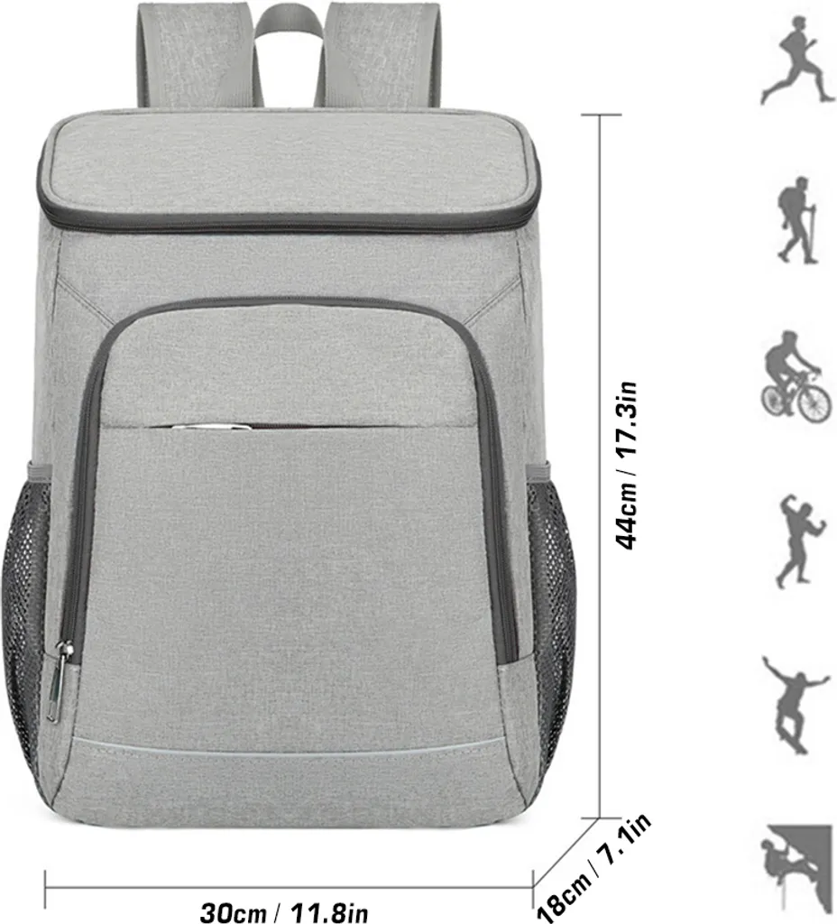 Sac à dos isotherme idéal pour pique-nique, bureau et sorties vélo