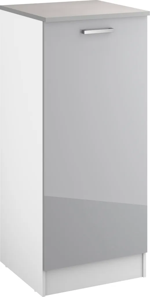 Armoire de cuisine grise Eli idéale pour optimiser l'espace de stockage - 2