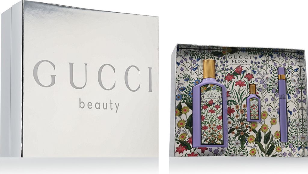 Gucci Flora Gorgeous Magnolia Eau de Parfum 100ml + 5ml & 10ml