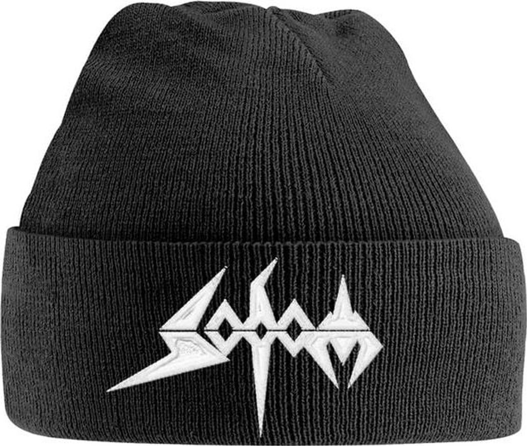 Sodom Mütze Uni Logo schwarz Standard